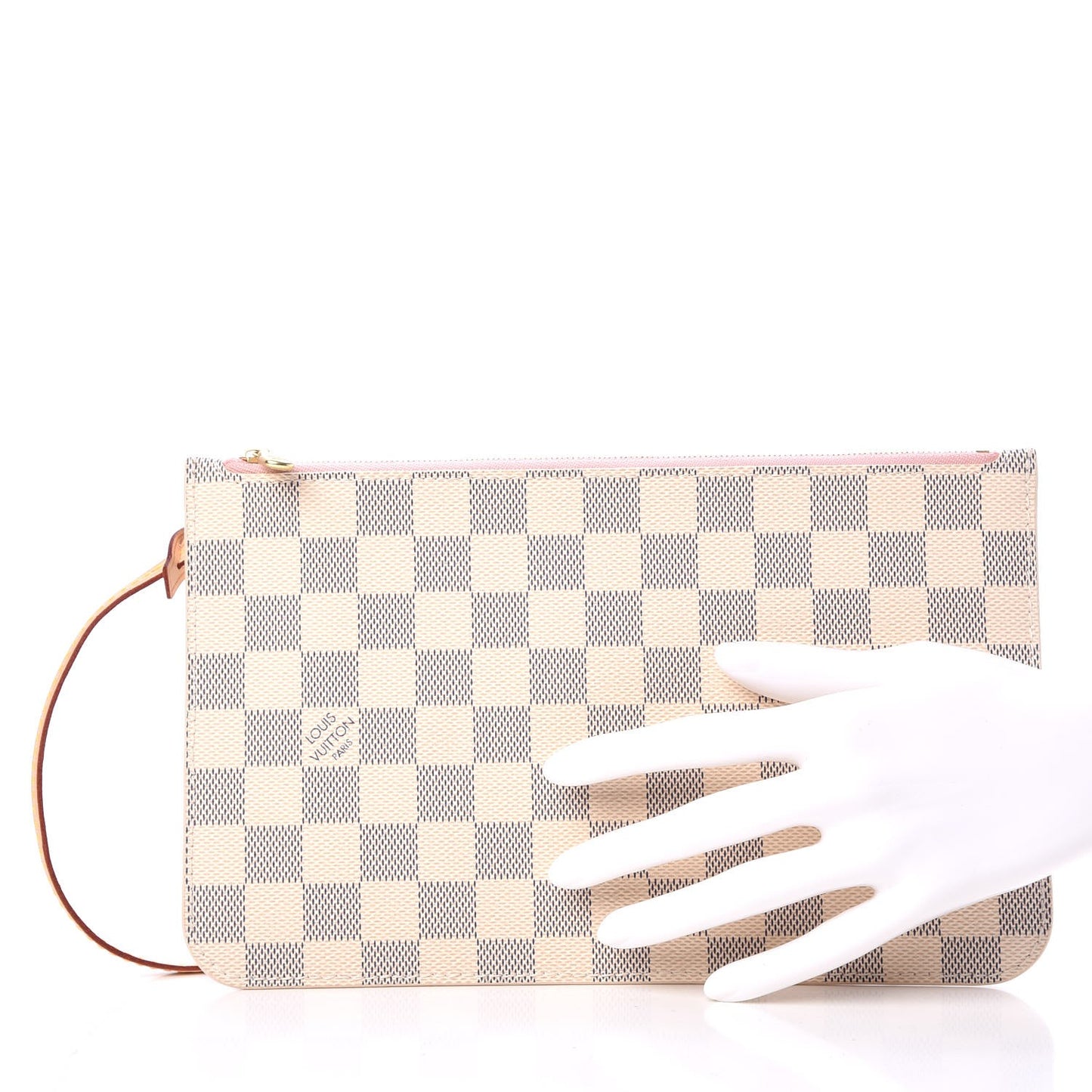 Damier Azur Neverfull MM GM Pochette Rose Ballerine