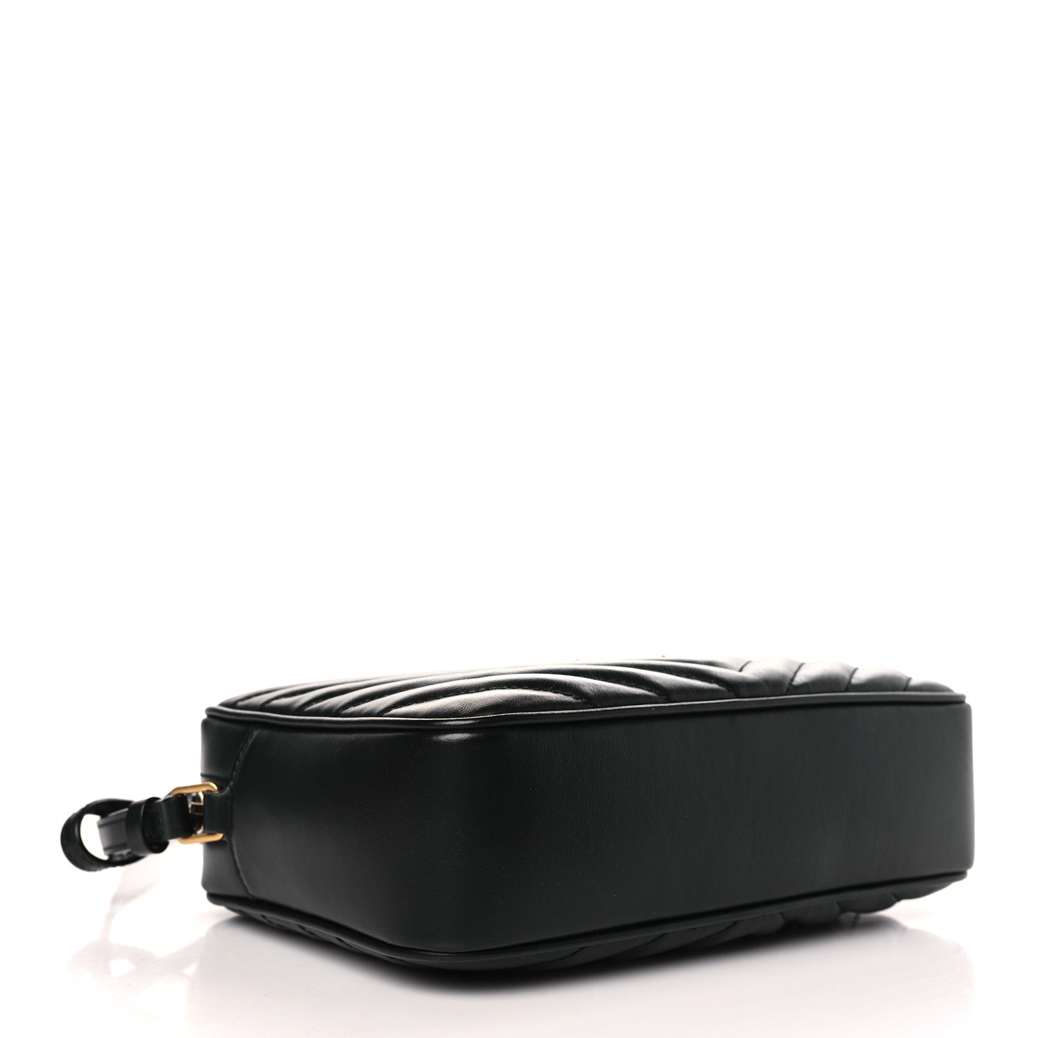 Saint Laurent Calfskin Matelasse Monogram Lou Camera Bag Black 4 of 9