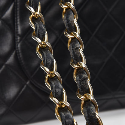 Chanel Lambskin XL Jumbo Flap Black 13 of 18