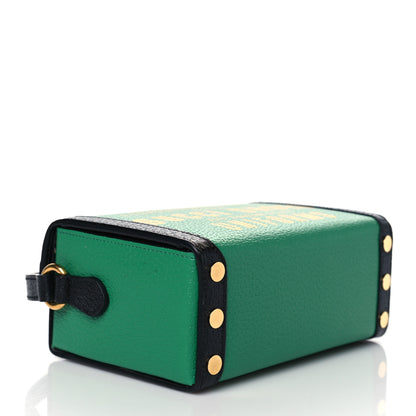 Gucci Grained Calfskin Gucci 100 Mini Bag Green 3 of 9