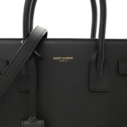 Saint Laurent Calfskin Baby Sac De Jour Black 8 of 17