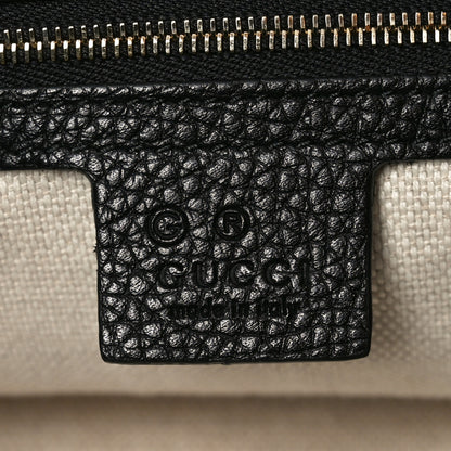 Gucci Pebbled Calfskin Large Soho Hobo Black 6 of 10