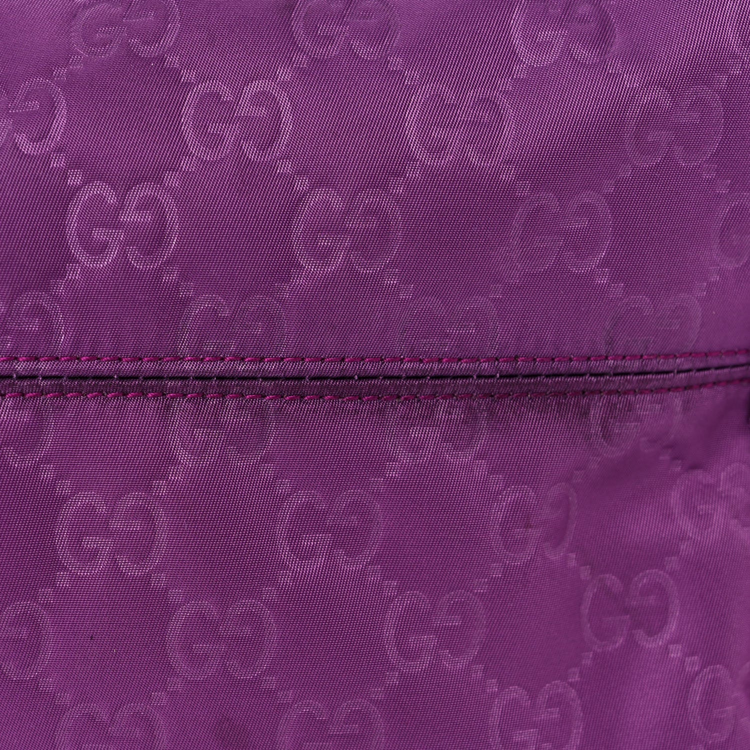 Gucci Nylon Guccissima Medium Tote Purple 19 of 35