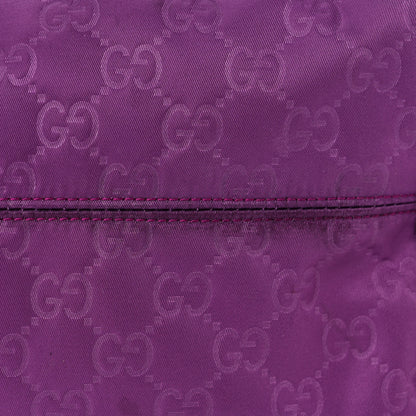 Gucci Nylon Guccissima Medium Tote Purple 19 of 35