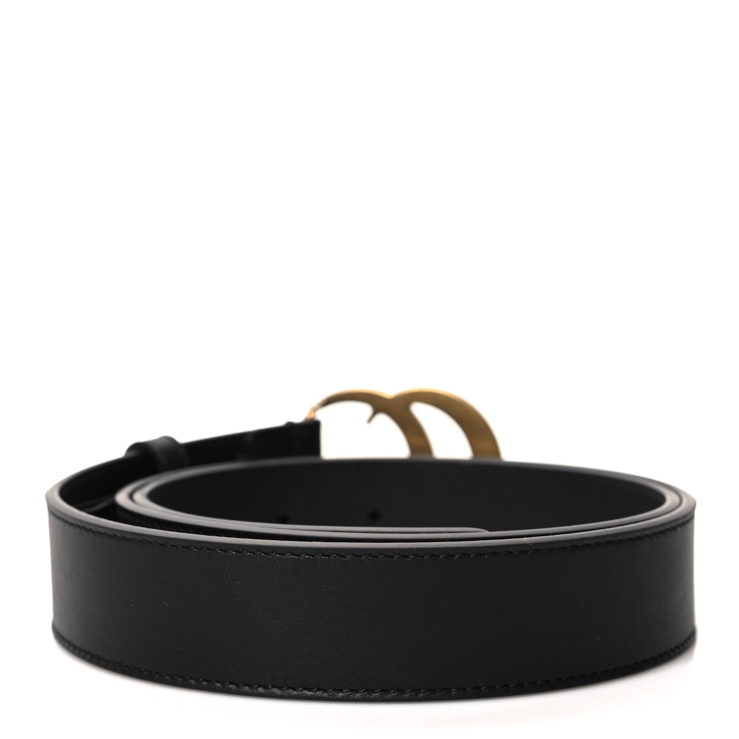 Gucci Calfskin Double G 30mm Belt 90 36 Black 2 of 6