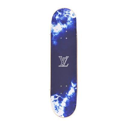 Louis Vuitton Monogram Bandana Maple Wood Skateboard Blue 1 of 9