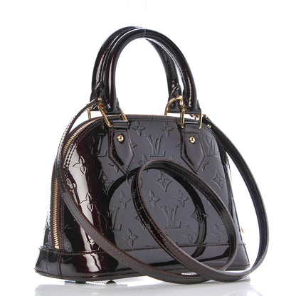 Louis Vuitton Vernis Alma BB Amarante 3 of 6