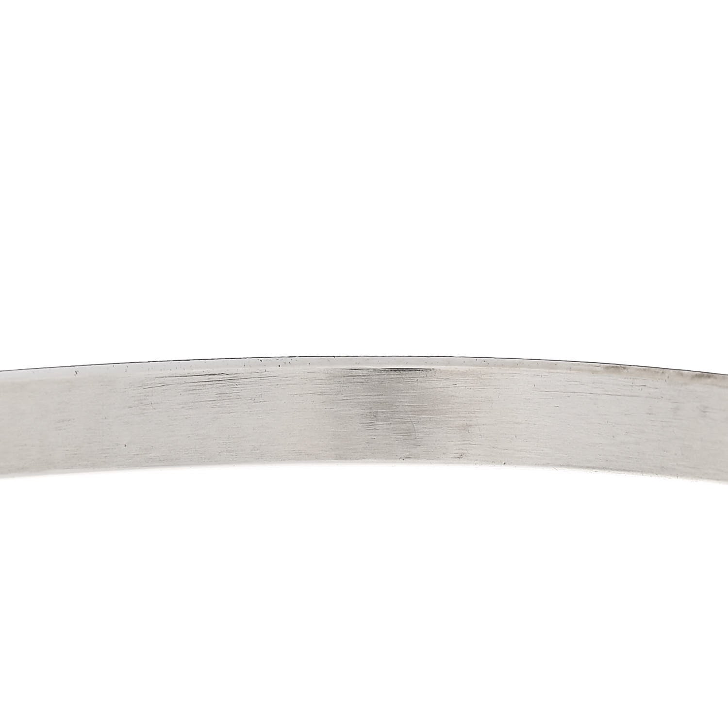Tiffany Sterling Silver 18K Yellow Gold Double Loop Bangle Bracelet 4 of 6