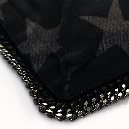 Stella McCartney Denim Mini Star Falabella Tote Black 10 of 11