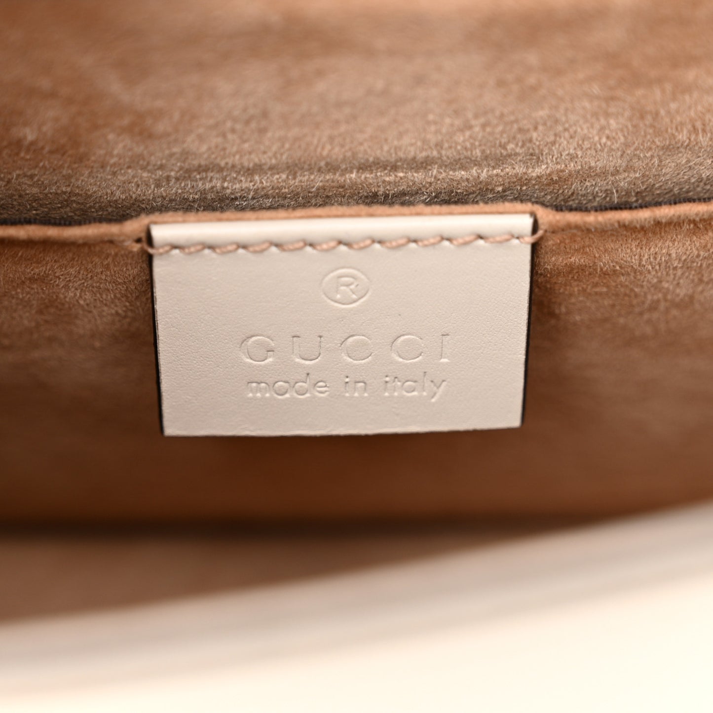 Calfskin Mini Sylvie Chain Shoulder Bag White