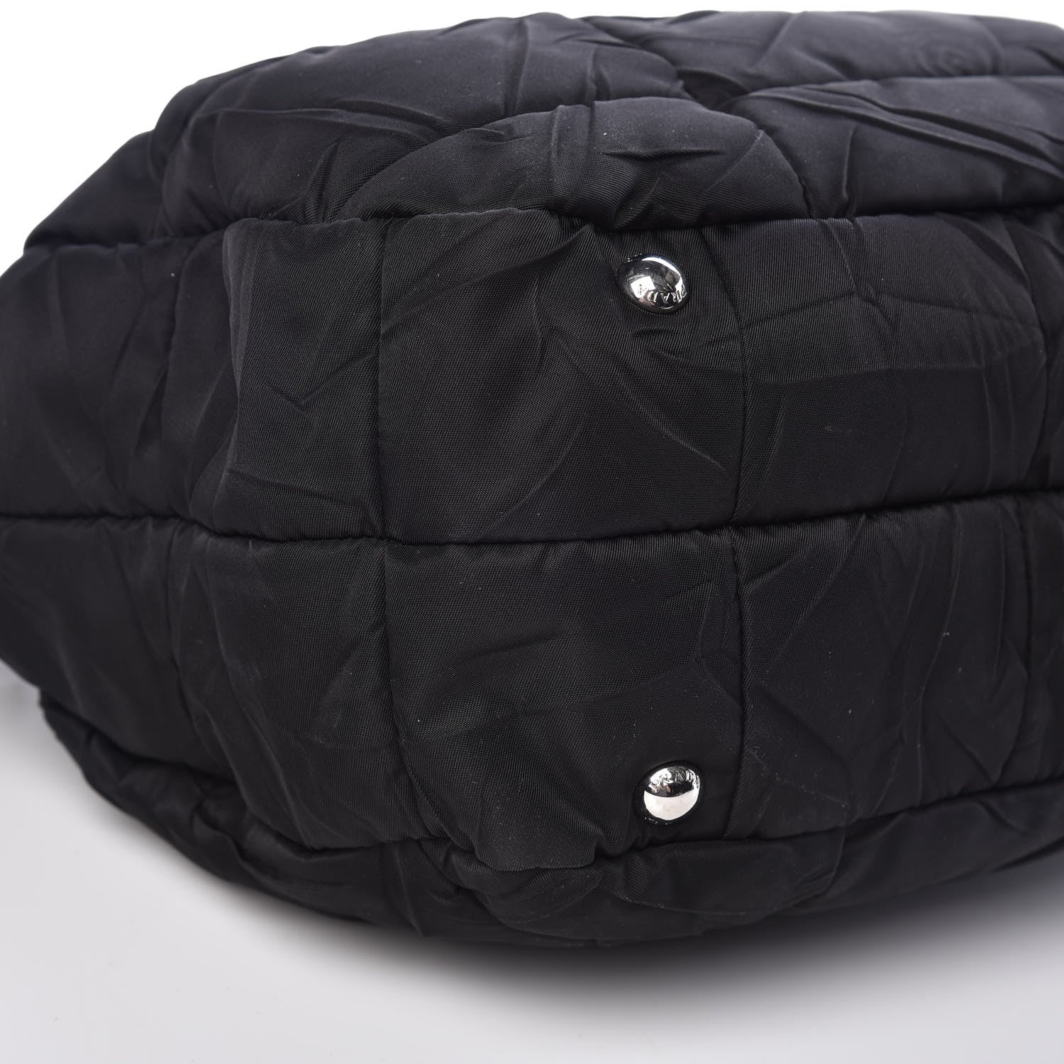 Prada Tessuto Nylon Quilted Tote Nero Black 10 of 13