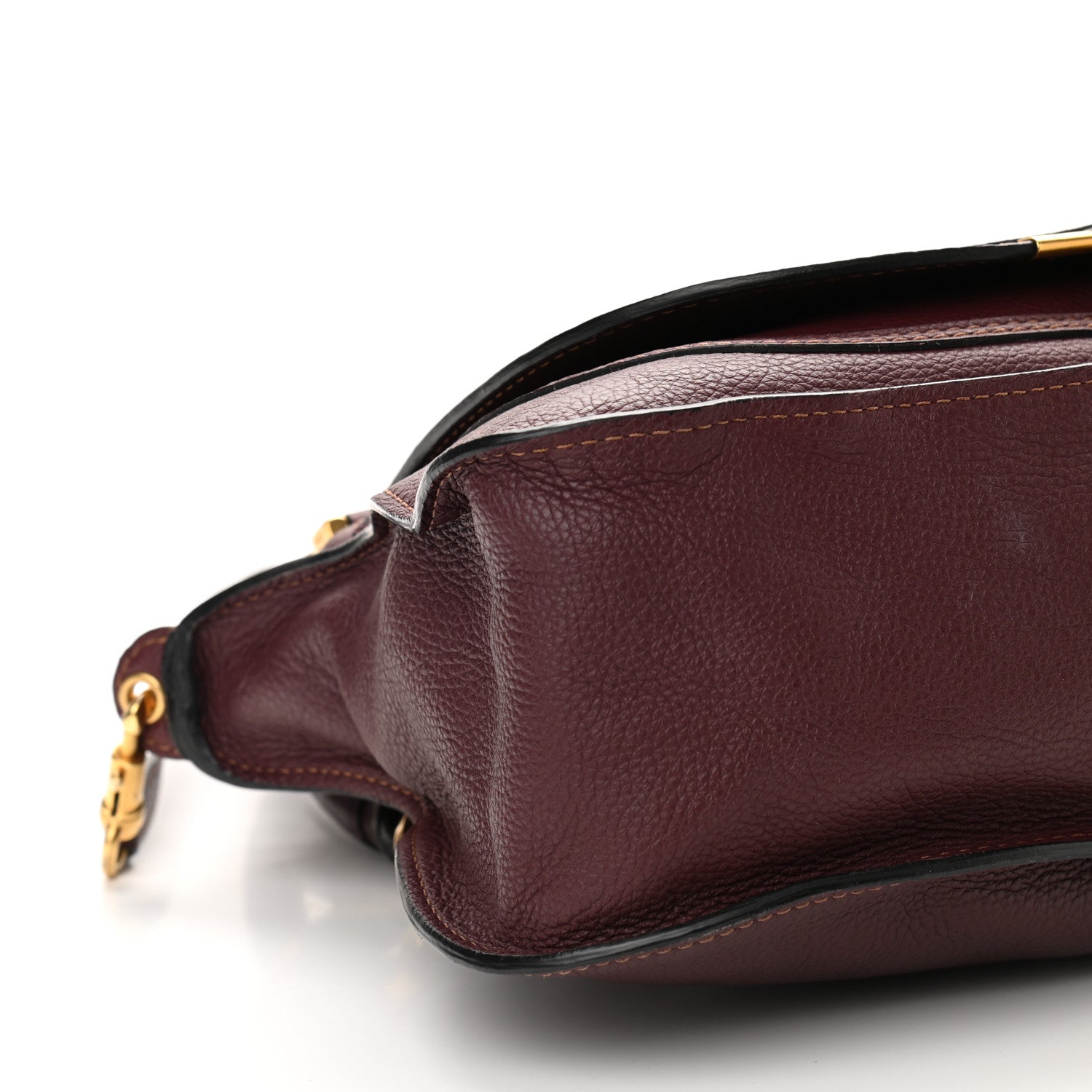 Chloe Calfskin Medium Marcie Satchel Wild Purple 8 of 10