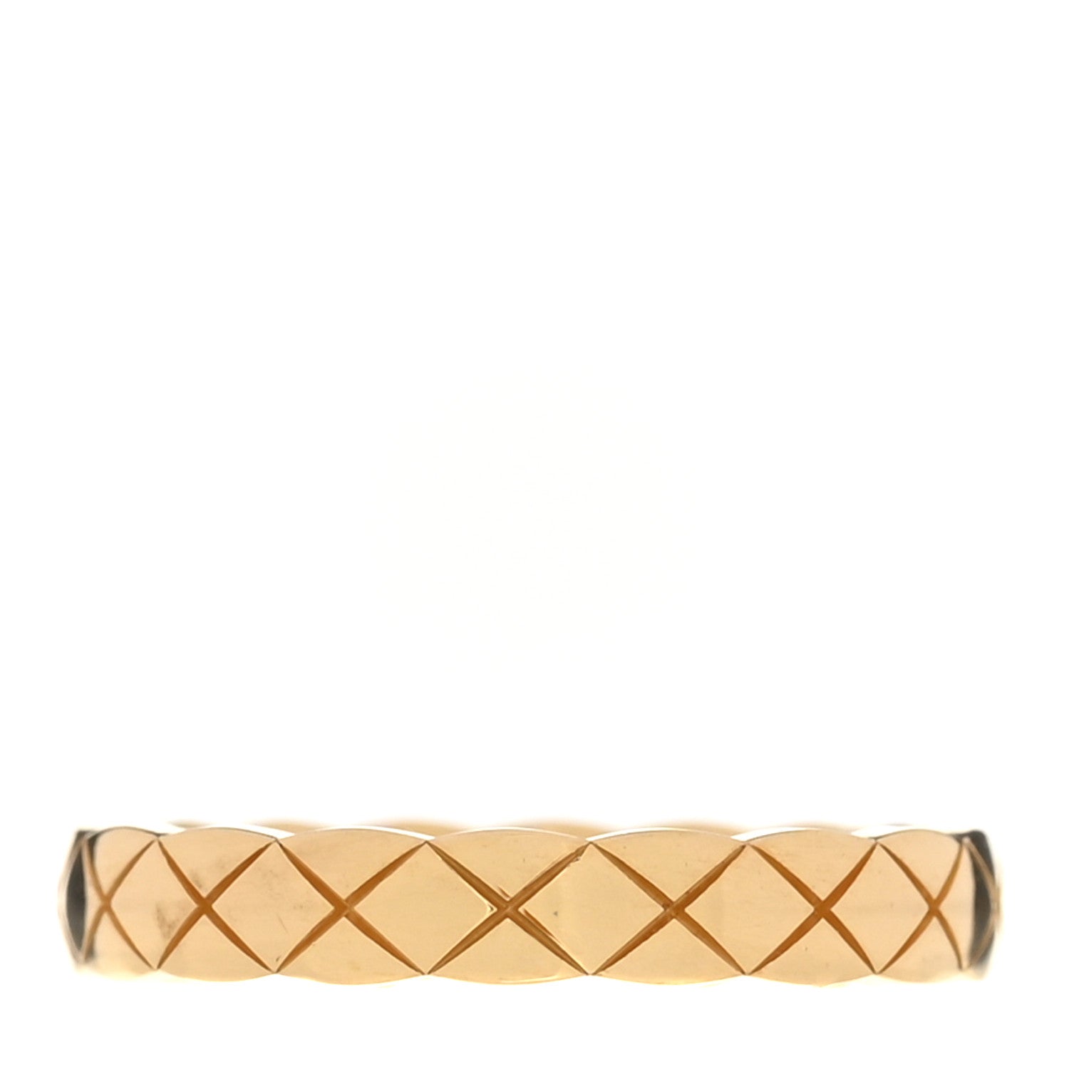 Chanel 18K Yellow Gold Mini Coco Crush Ring 51 5.75 3 of 5