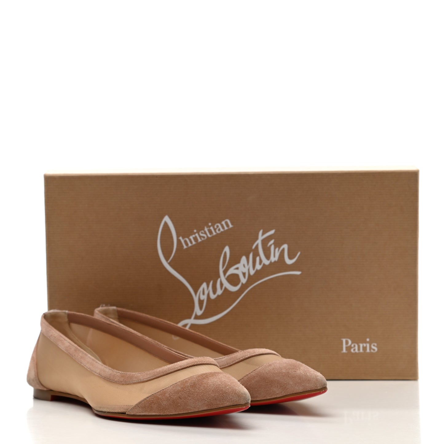 Veau Velours Rete Galativi Flats 38.5 Courtisane