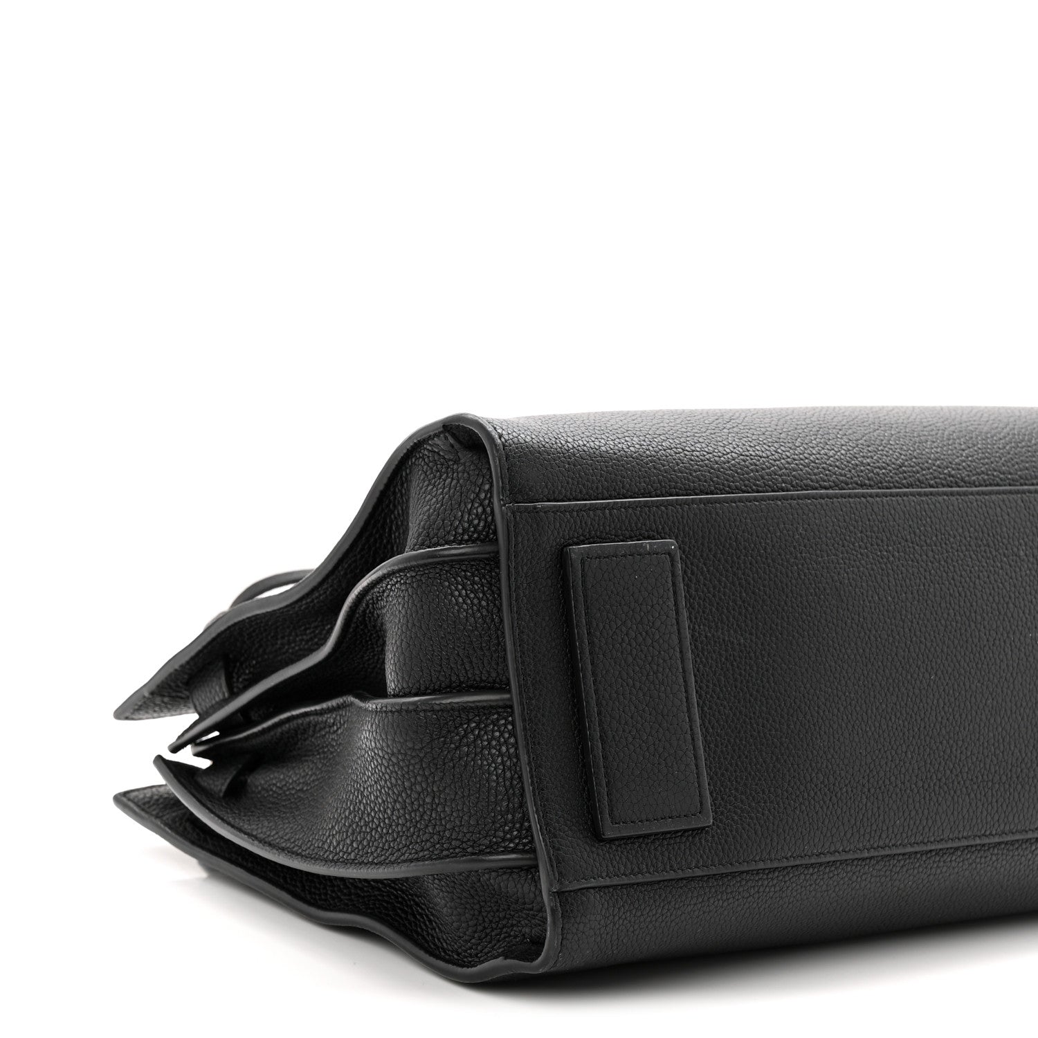 Saint Laurent Grained Calfskin Small Supple Sac De Jour Black 9 of 10