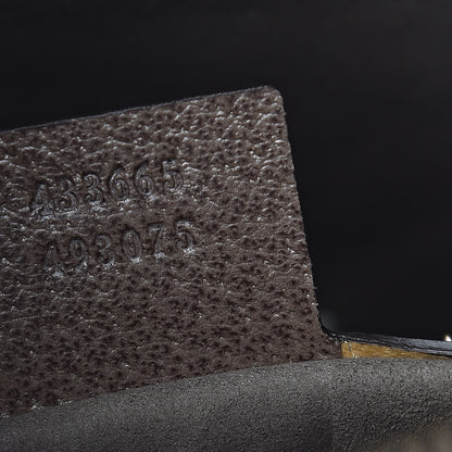 Gucci GG Supreme Monogram Web Animalier Bee Embroidered Medium Documents Holder Beige New Acero 7 of 16