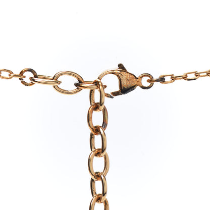 Louis Vuitton Rubber LV and V Heart Necklace Red 4 of 6