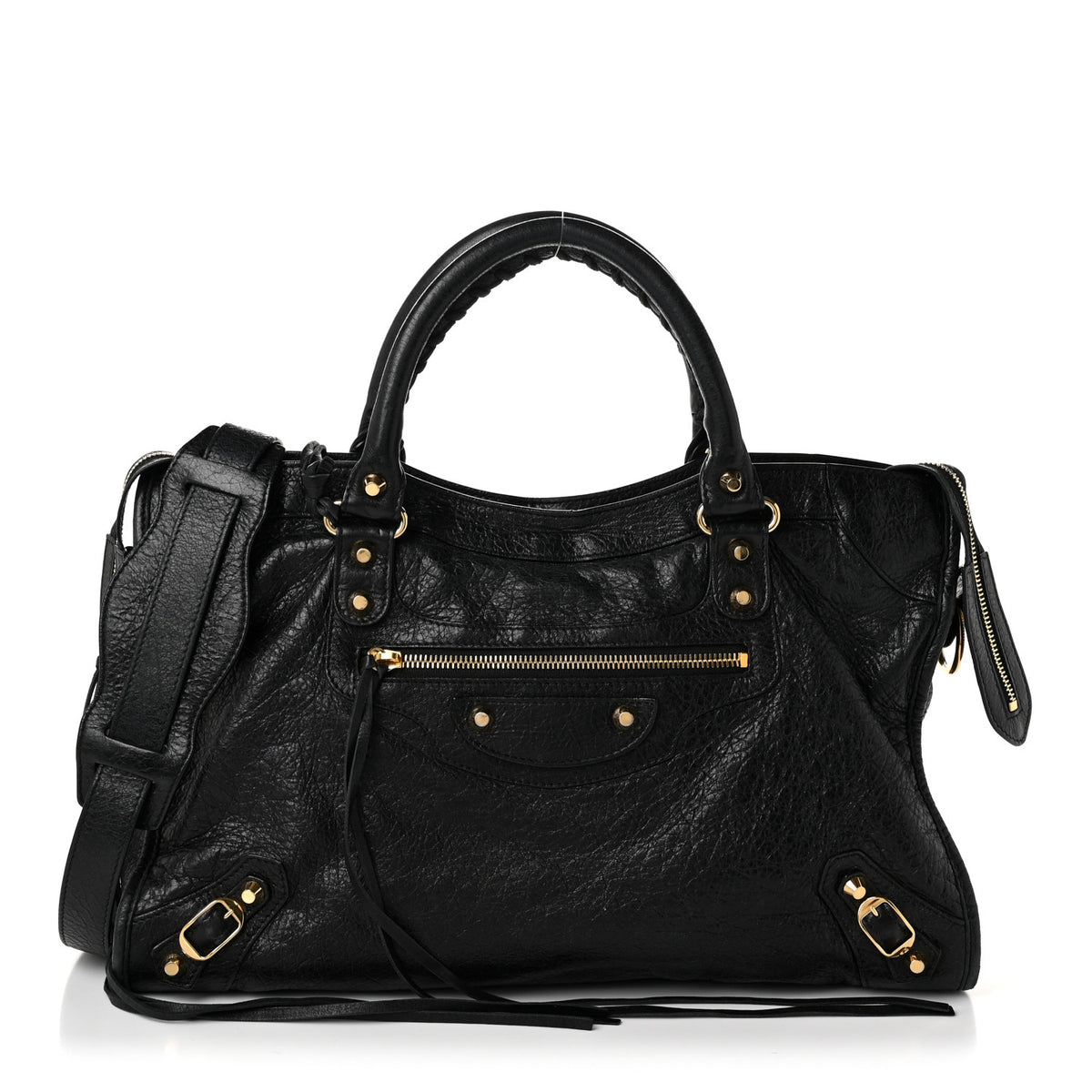 Balenciaga Agneau Classic Gold Hardware City Black 1 of 12