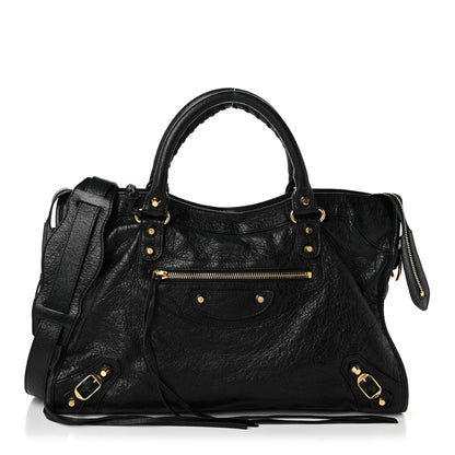 Balenciaga Agneau Classic Gold Hardware City Black 1 of 12
