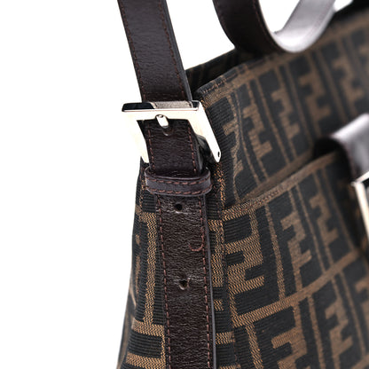 Fendi Zucca Shoulder Bag Tobacco 10 of 11