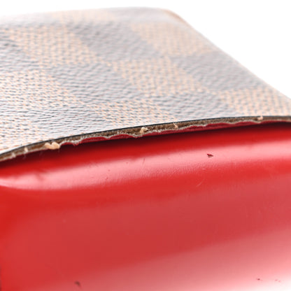 Louis Vuitton Damier Ebene Zoe Wallet Coquelicot 9 of 17