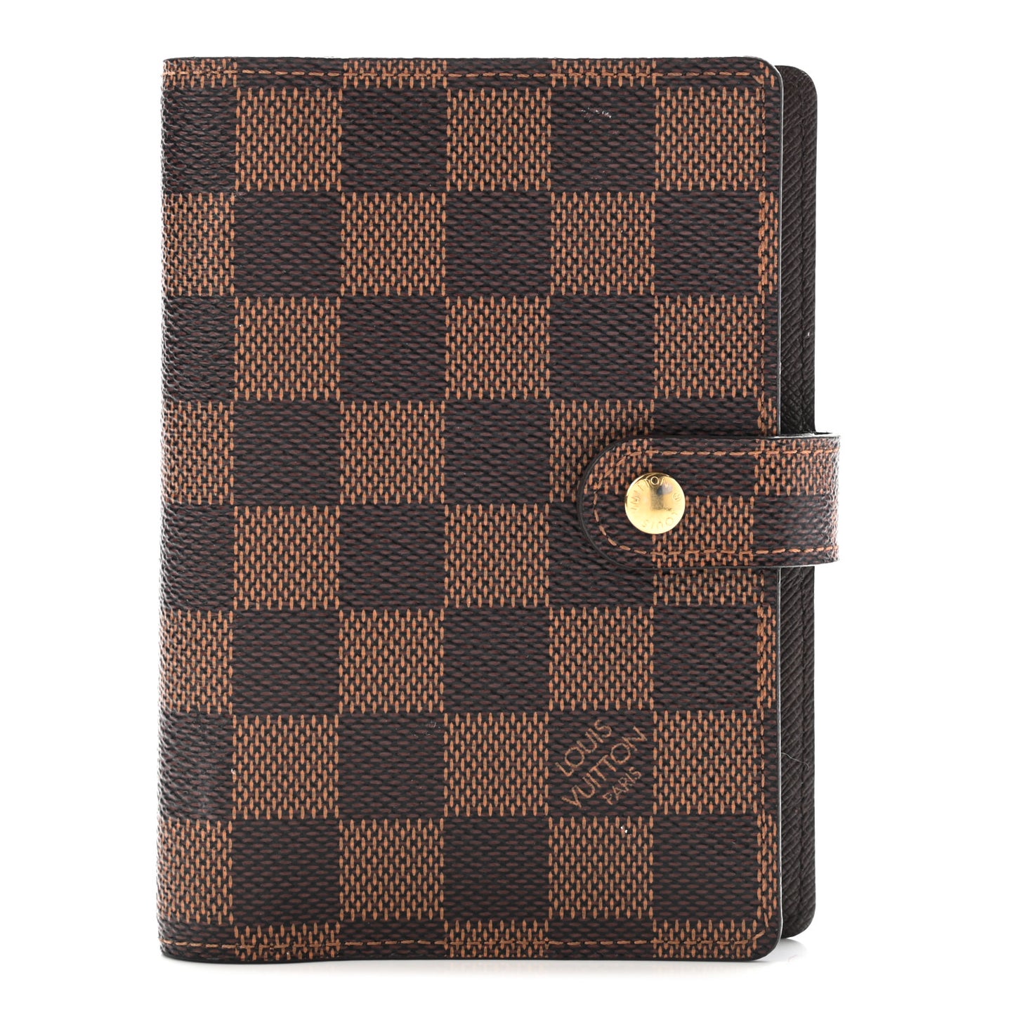 Damier Ebene Small Ring Agenda Cover