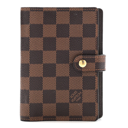 Louis Vuitton Damier Ebene Small Ring Agenda Cover 1 of 6