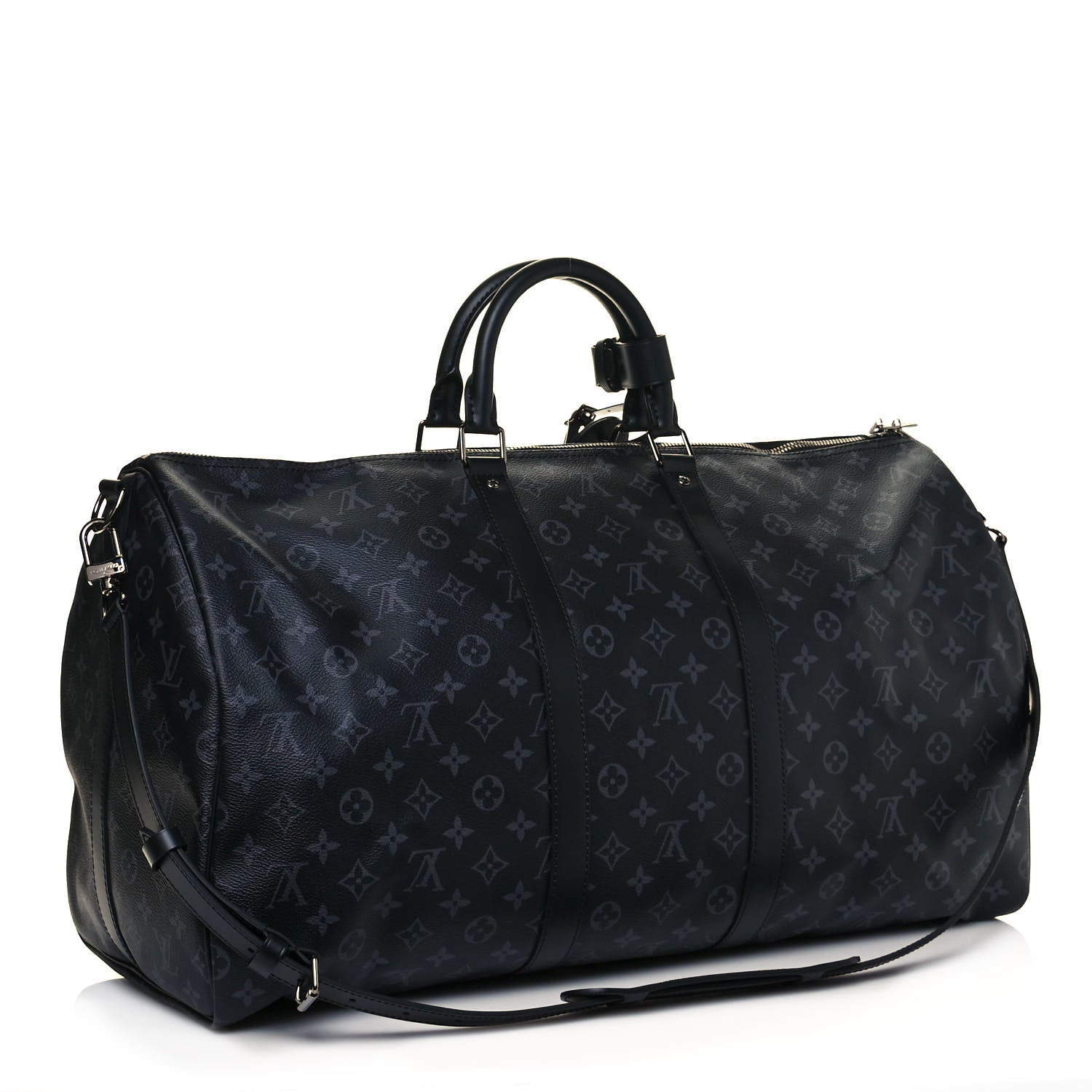 Louis Vuitton Monogram Eclipse Keepall Bandouliere 55 3 of 12