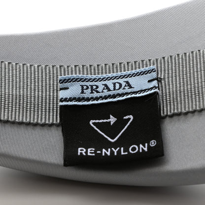 Prada Re-Nylon Triangle Logo Headband Fiordaliso 5 of 6