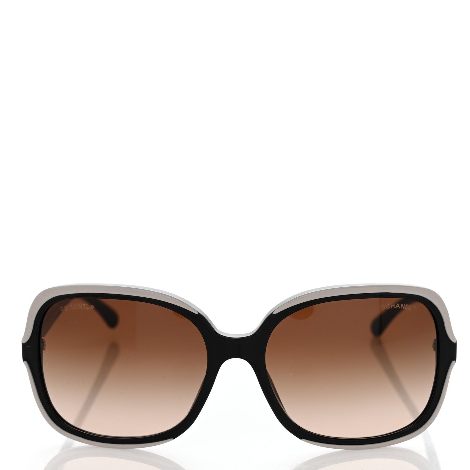 Chanel CC Sunglasses 5319 Black White 2 of 8