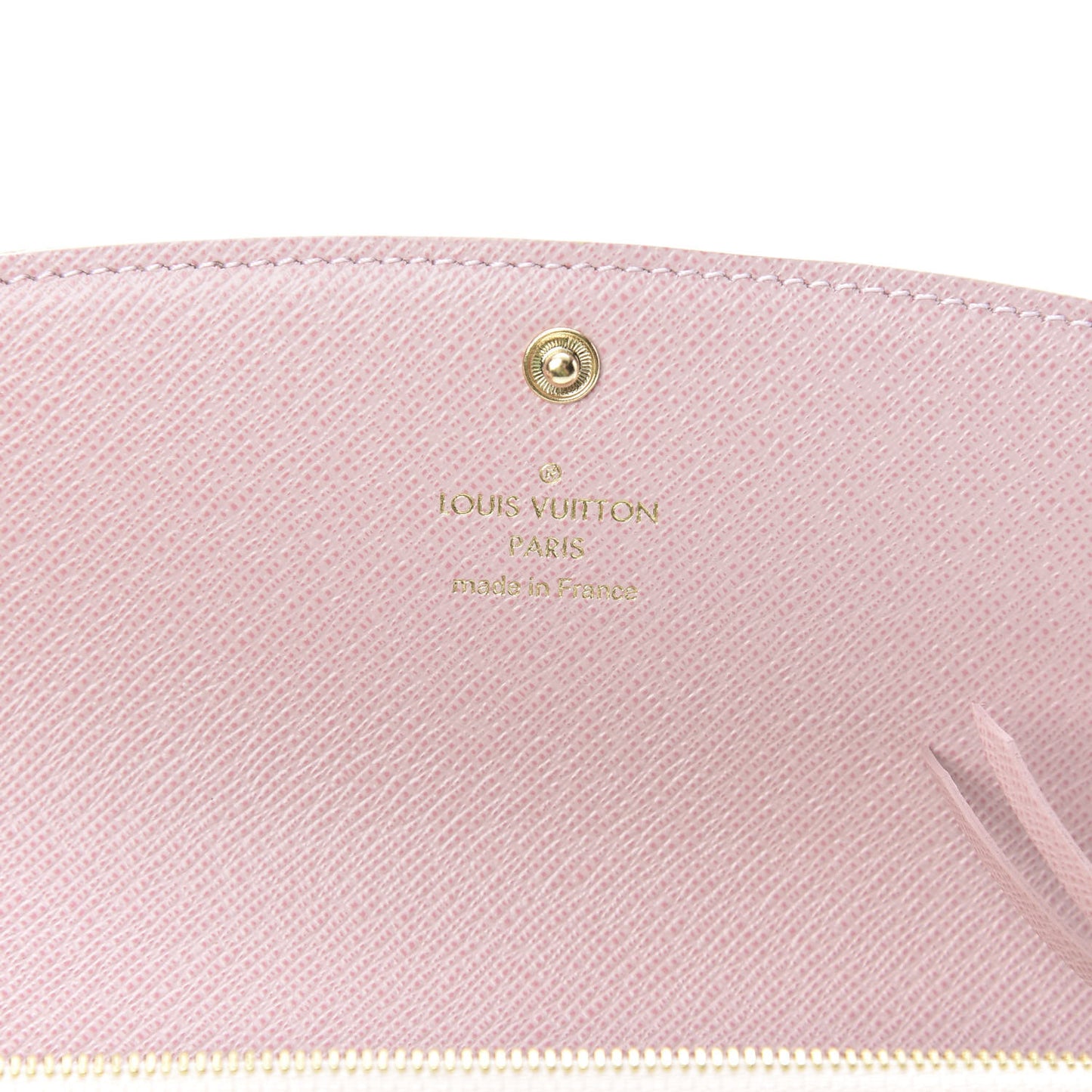 Damier Azur Emilie Wallet Rose Ballerine