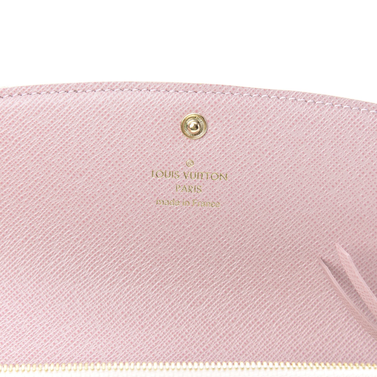 Louis Vuitton Damier Azur Emilie Wallet Rose Ballerine 6 of 10