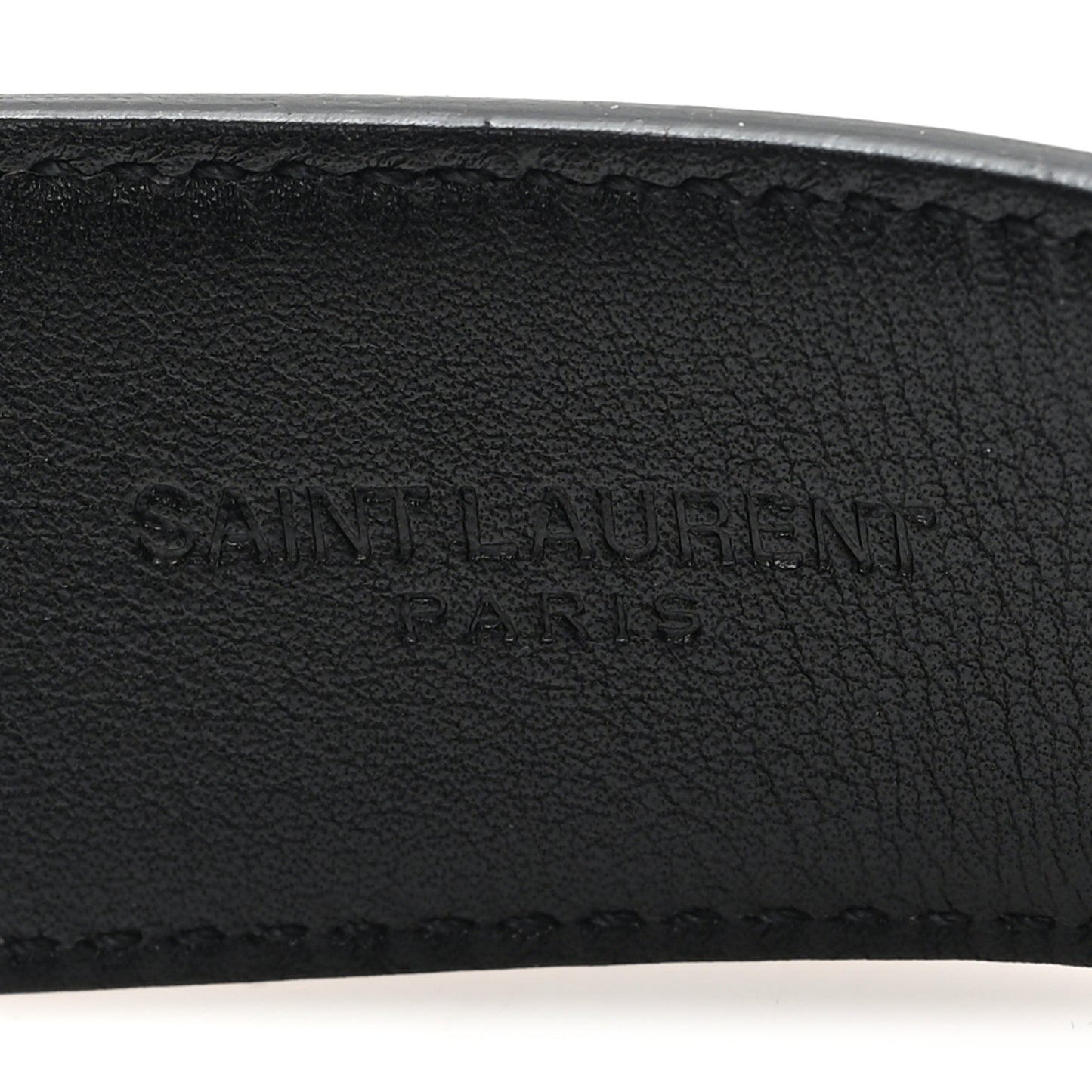 Smooth Calfskin Lacquered La 66 Buckle Belt 90 36 Black
