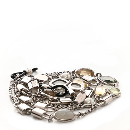 Louis Vuitton Colourgram Supple Long Sunglasses Chain Silver 2 of 6