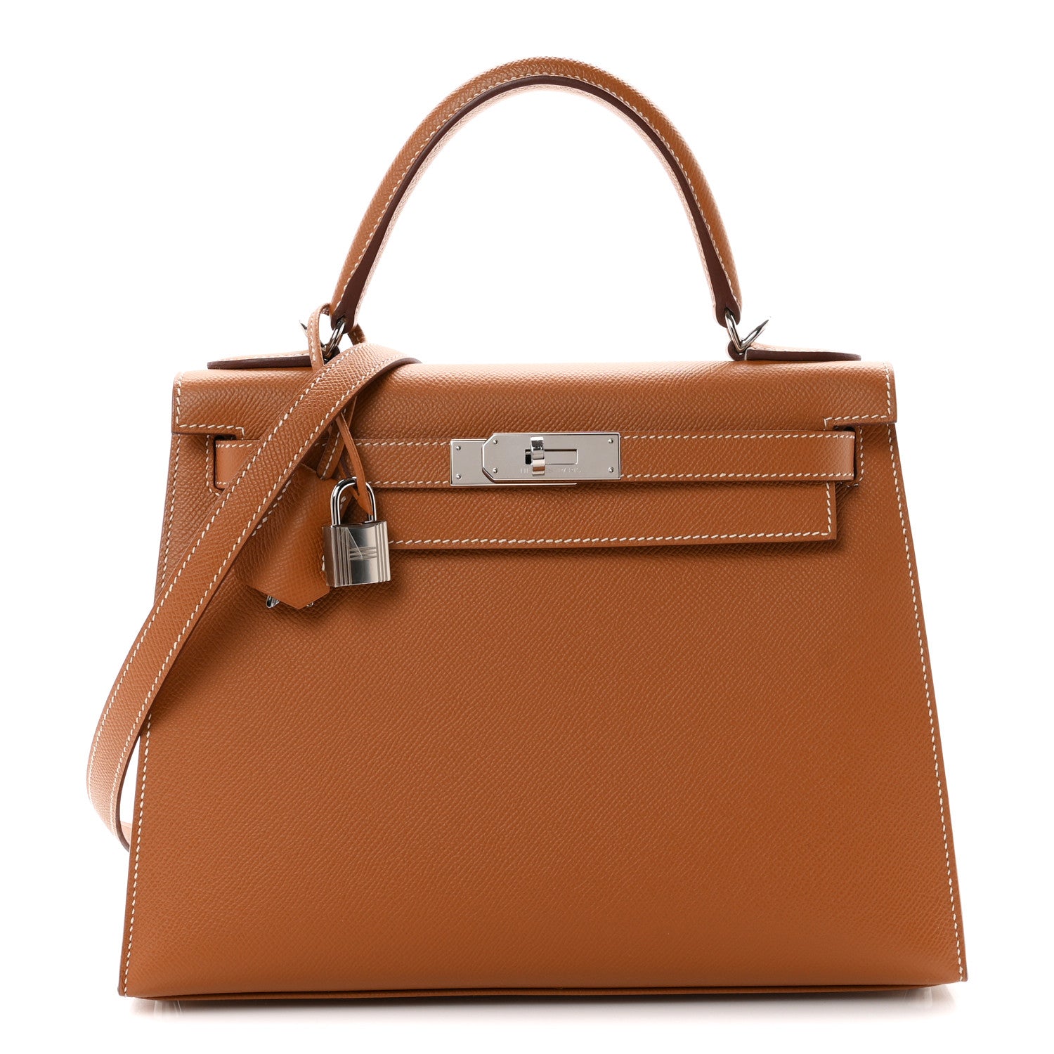 Hermes Epsom Kelly Sellier 28 Gold 1 of 11