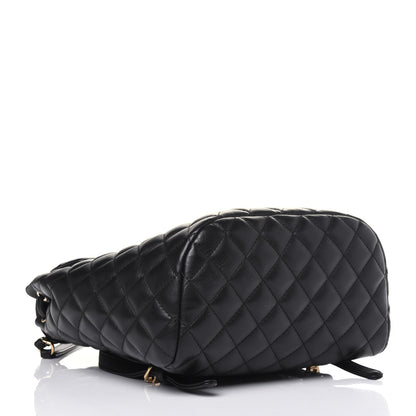Chanel Lambskin Quilted Small Urban Spirit Backpack Black 3 of 12