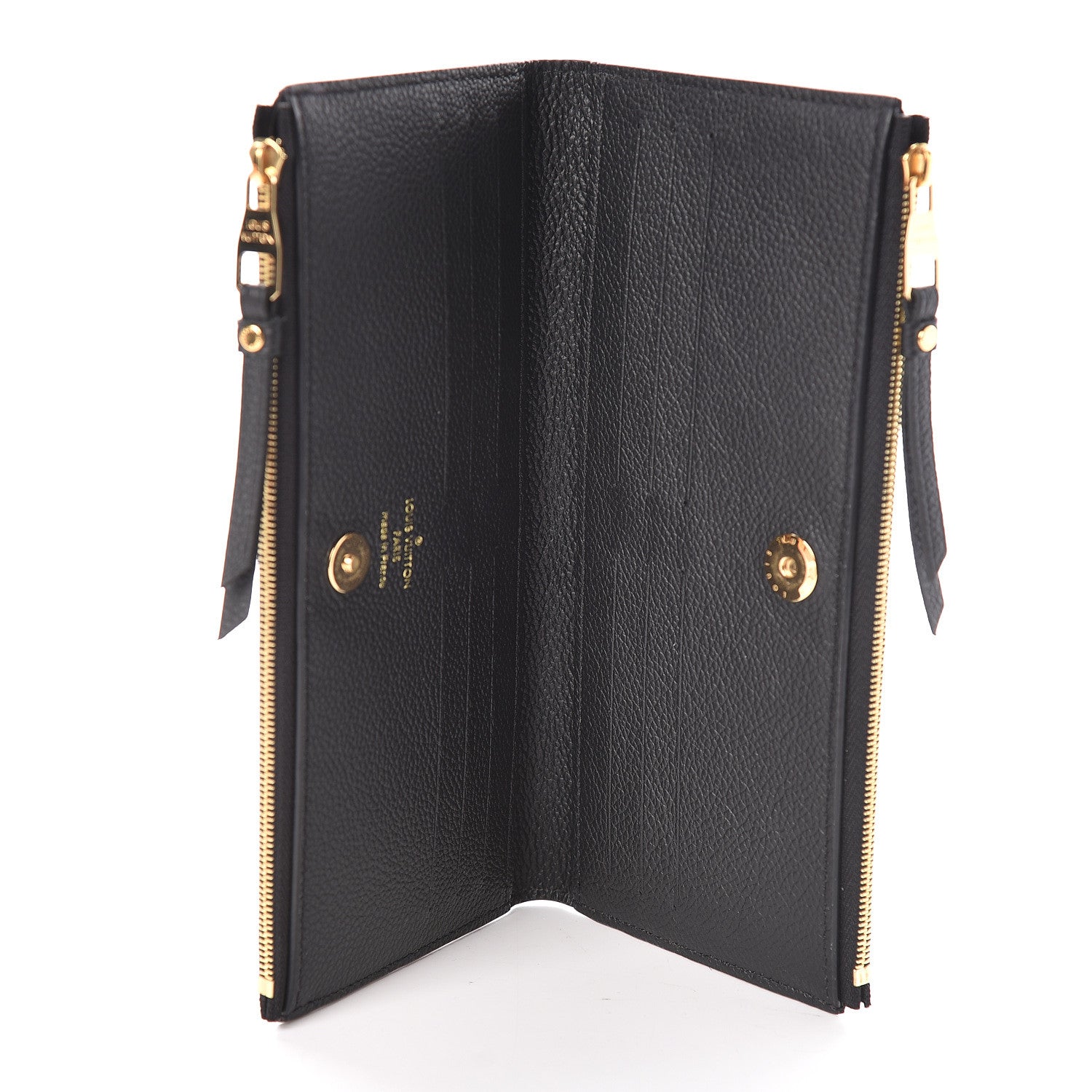 Louis Vuitton Empreinte Adele Wallet Black 5 of 8