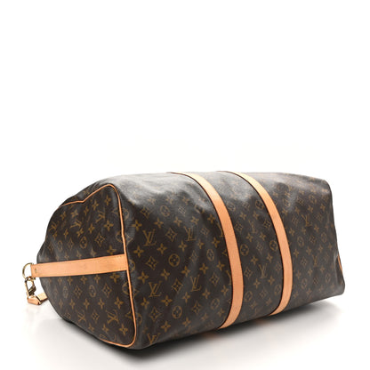 Louis Vuitton Monogram Keepall Bandouliere 55 3 of 11