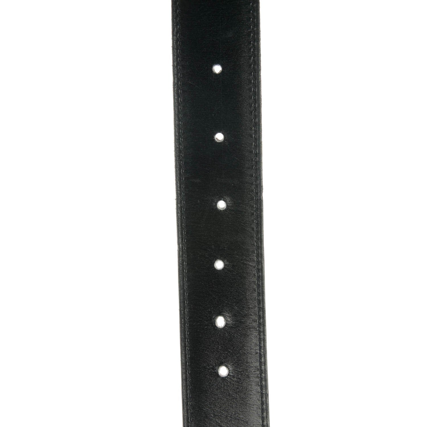 Hermes Box Togo 32mm Collier De Chien CDC Belt 95 Black Etoupe 4 of 6