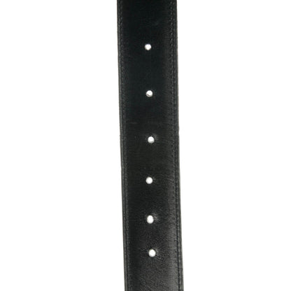 Hermes Box Togo 32mm Collier De Chien CDC Belt 95 Black Etoupe 4 of 6