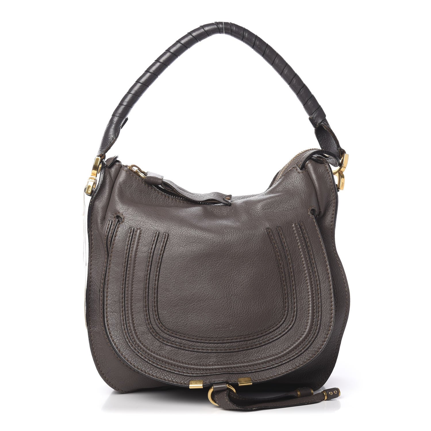 Chloe Calfskin Medium Marcie Hobo Ash 1 of 17