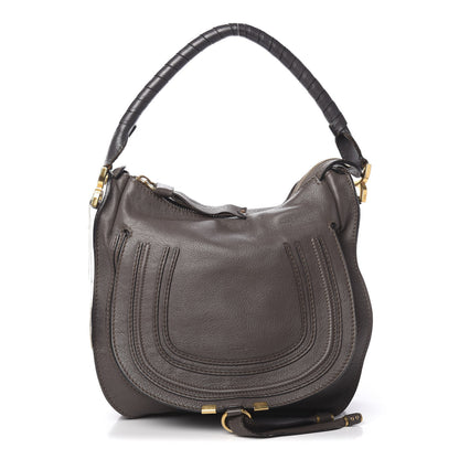 Chloe Calfskin Medium Marcie Hobo Ash 1 of 17