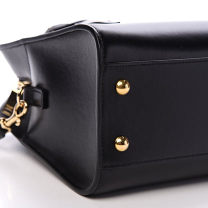 Saint Laurent Calfskin Baby Monogram Cabas Black 8 of 11