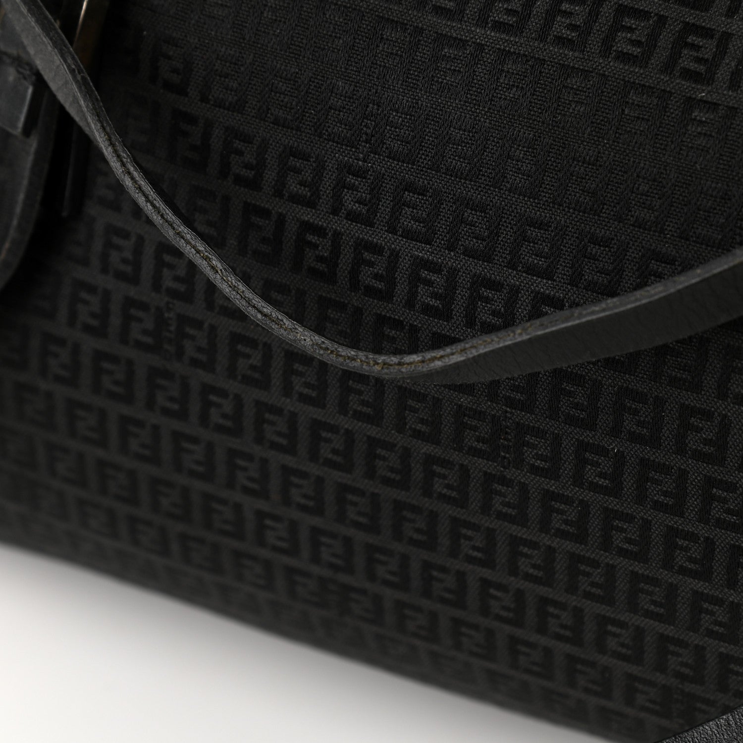 Fendi Zucchino Tote Black 19 of 19