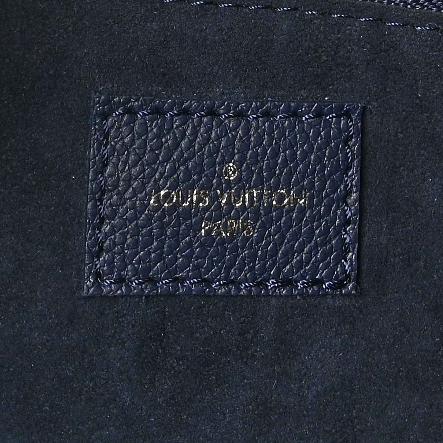 Louis Vuitton Empreinte Monogram Giant Neverfull MM  Navy 7 of 10