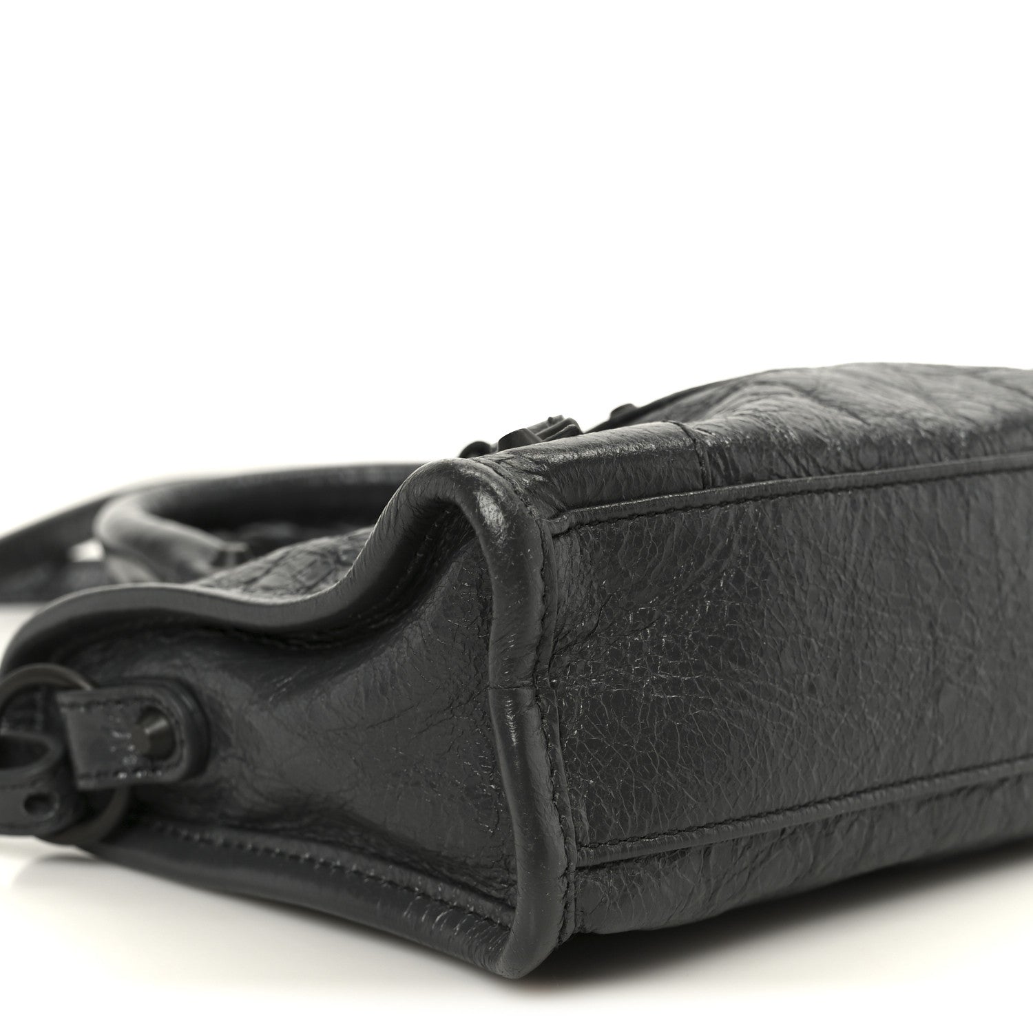 Balenciaga Agneau Arena Storico Classic Hardware Nano Le City Grey 9 of 10