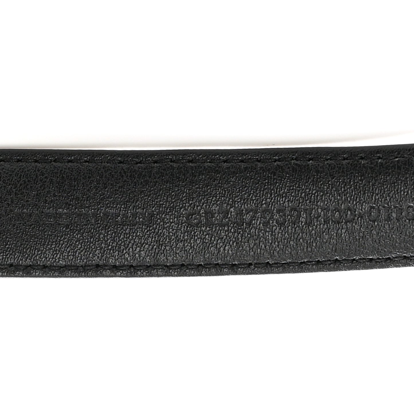 Lambskin Monogram Buckle Belt 100 40 Black
