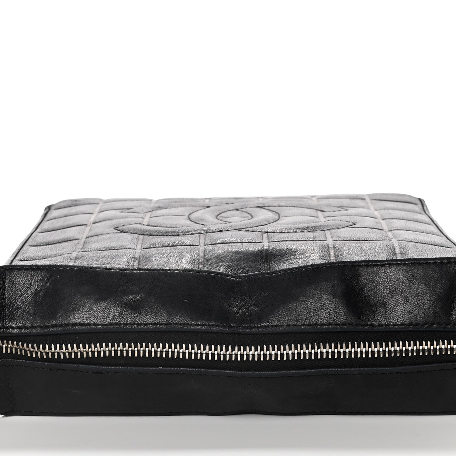 Chanel Lambskin Quilted Small Chocolate Bar Shoulder Bag Black 14 of 20