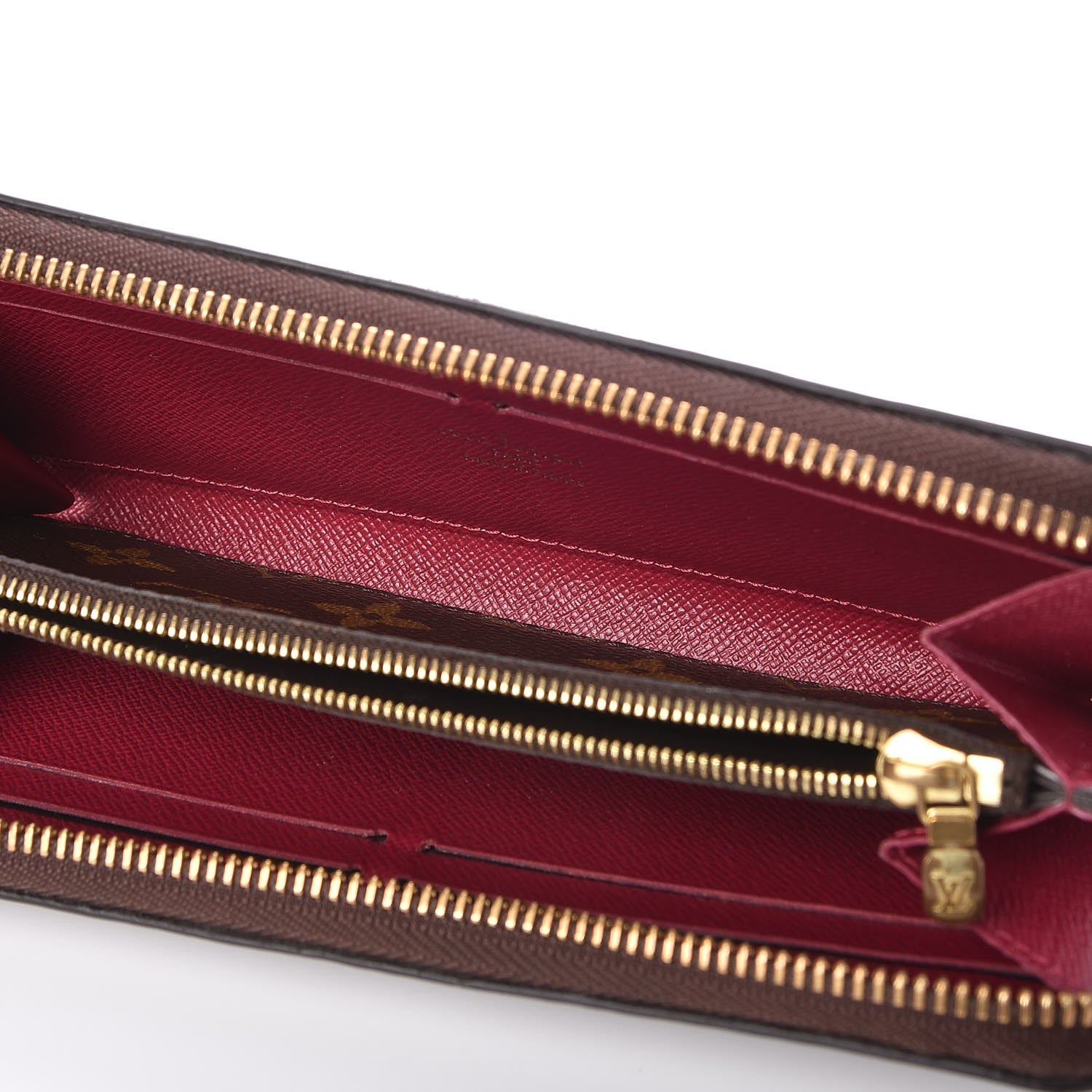 Louis Vuitton Monogram Clemence Wallet Fuchsia 5 of 7