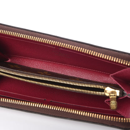 Louis Vuitton Monogram Clemence Wallet Fuchsia 5 of 7